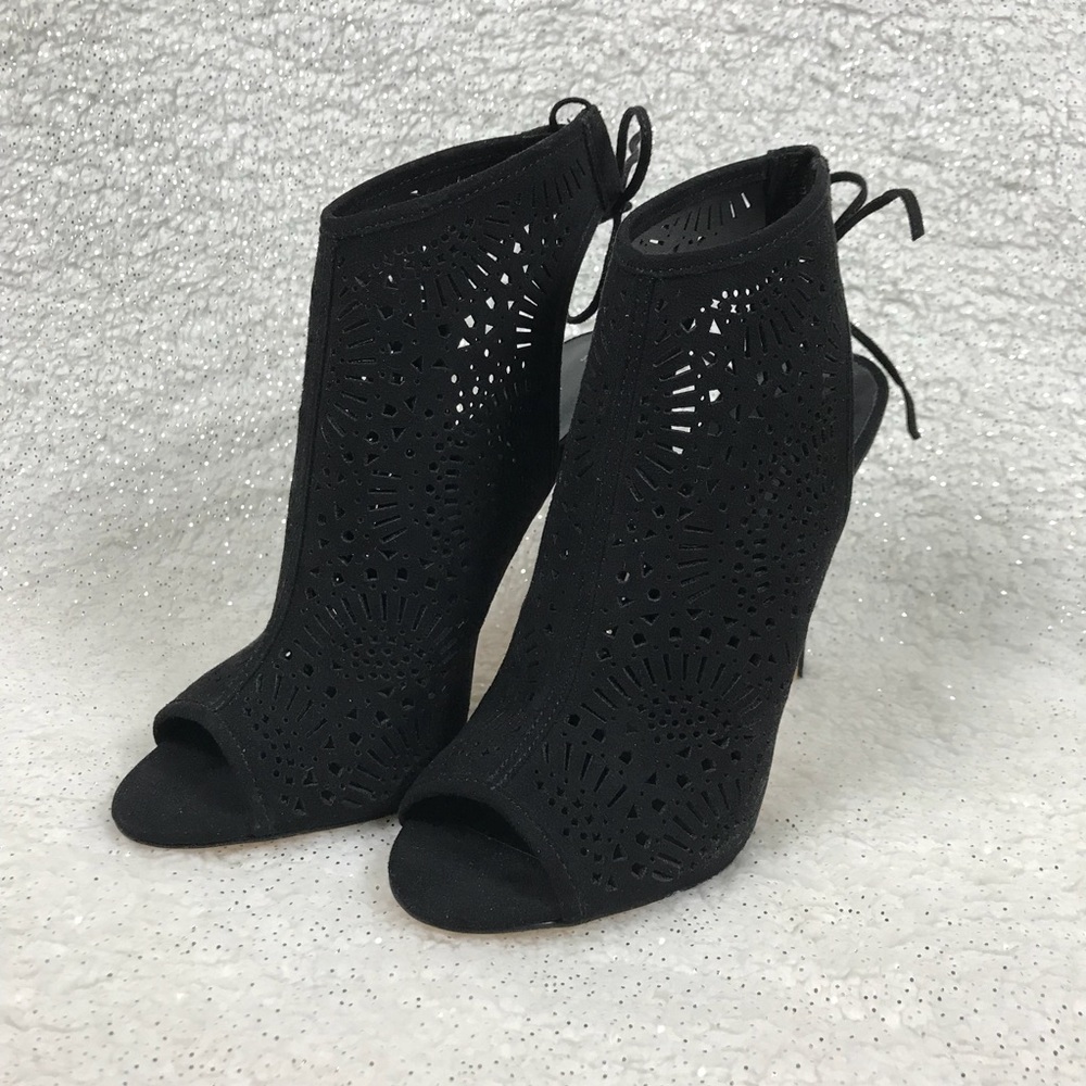 ASOS New Look Lazer Cut Tie Back Heels Size 5 New